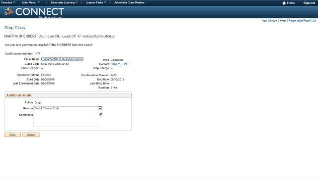 Screen image of this step