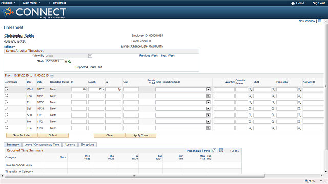 Screen image of this step