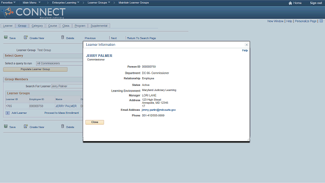 Screen image of this step
