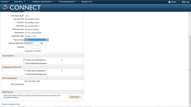Screen image of this step