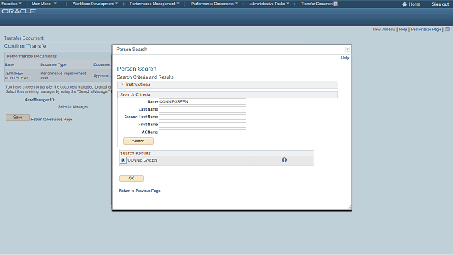 Screen image of this step