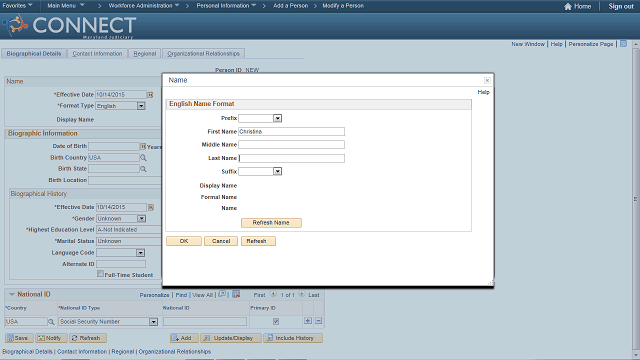 Screen image of this step