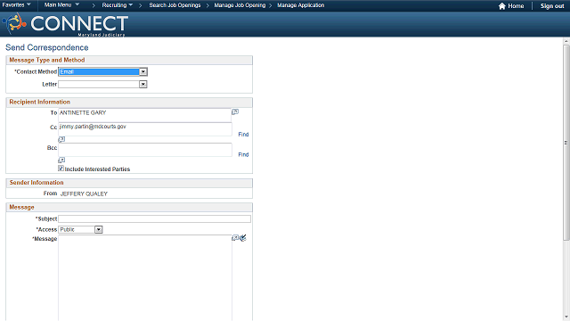 Screen image of this step