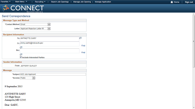 Screen image of this step