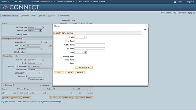 Screen image of this step