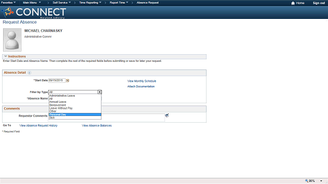 Screen image of this step
