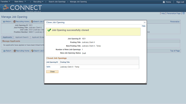 Screen image of this step