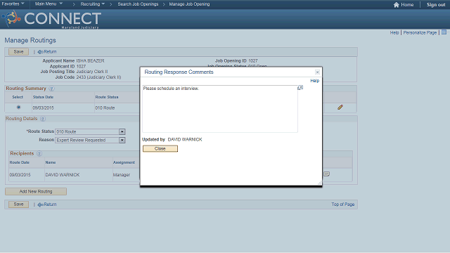 Screen image of this step