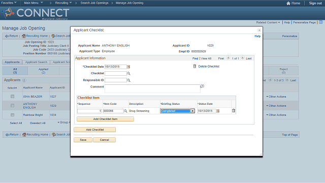 Screen image of this step