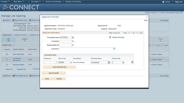 Screen image of this step