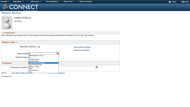 Screen image of this step