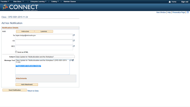 Screen image of this step