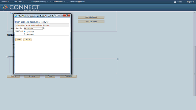 Screen image of this step
