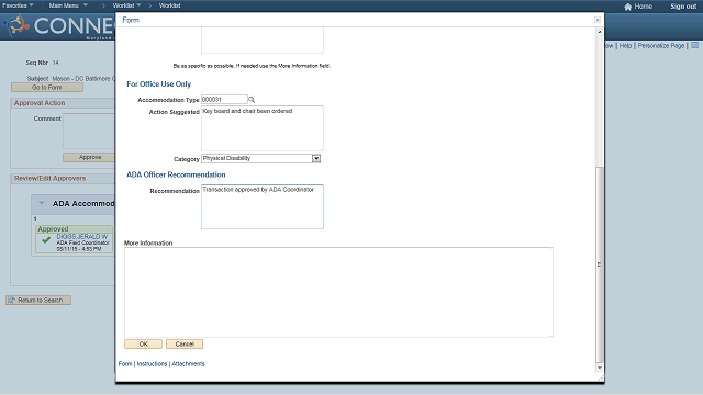 Screen image of this step