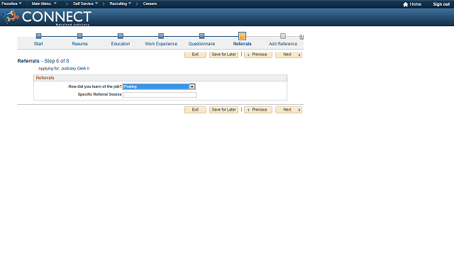 Screen image of this step
