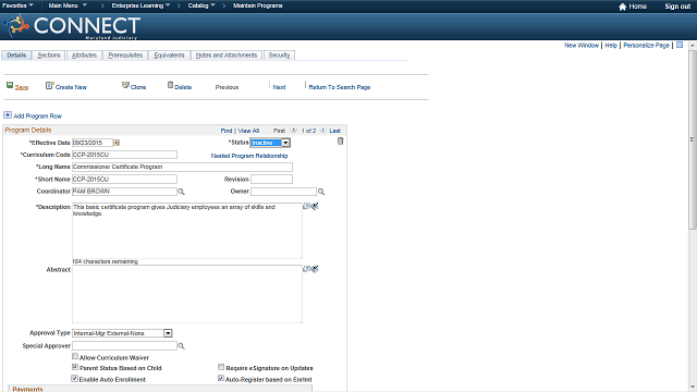 Screen image of this step
