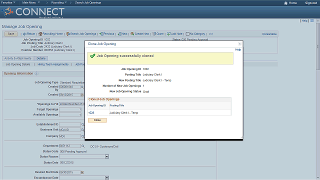 Screen image of this step