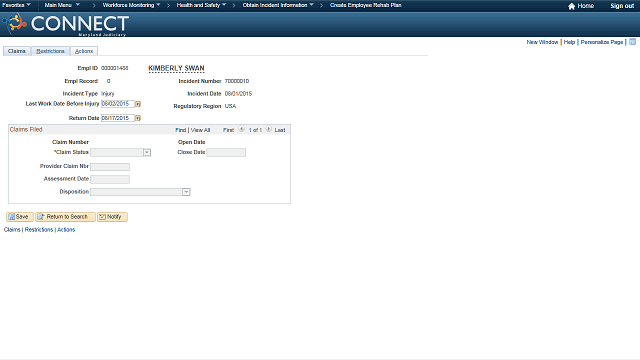 Screen image of this step