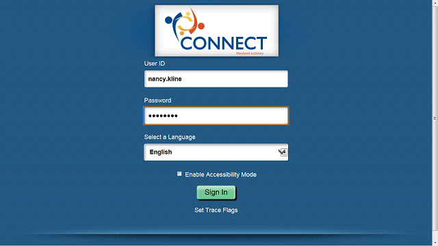 Screen image of this step