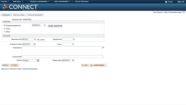 Screen image of this step