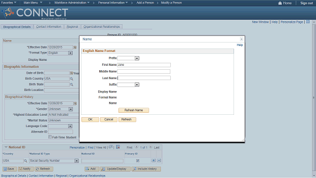 Screen image of this step