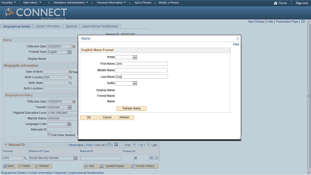 Screen image of this step