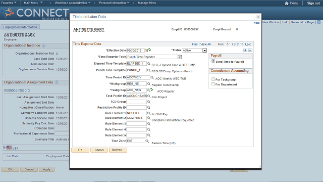 Screen image of this step