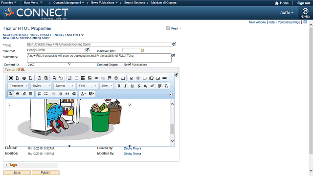 Screen image of this step
