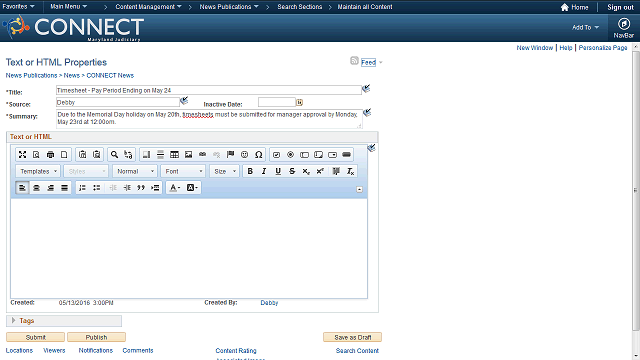 Screen image of this step