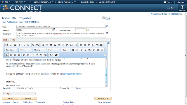 Screen image of this step