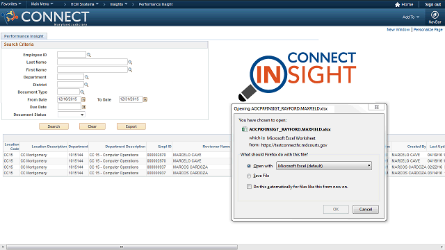 Screen image of this step