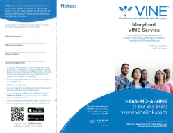Maryland VINE servicebrochure