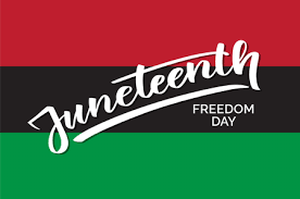 Juneteenth stock image