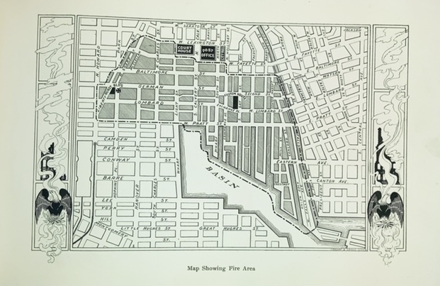 Baltimore fire map