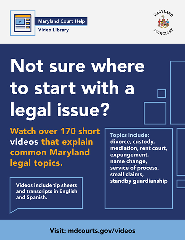 remote hearings video series flier
