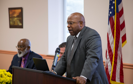 new salisbury courthouse walk-in center opening ceremony